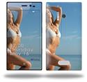 Kayla DeLancey White Bikini 30  - Decal Style Skin (fits Nokia Lumia 928)
