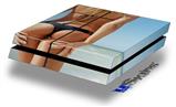 Vinyl Decal Skin Wrap compatible with Sony PlayStation 4 Original Console Kayla DeLancey Black Bikini 7 (PS4 NOT INCLUDED)