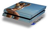 Vinyl Decal Skin Wrap compatible with Sony PlayStation 4 Original Console Kayla DeLancey White Bikini 30 (PS4 NOT INCLUDED)