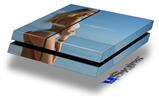 Vinyl Decal Skin Wrap compatible with Sony PlayStation 4 Original Console Kayla DeLancey White Bikini 32 (PS4 NOT INCLUDED)