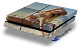 Vinyl Decal Skin Wrap compatible with Sony PlayStation 4 Original Console Kayla DeLancey White Bikini 37 (PS4 NOT INCLUDED)