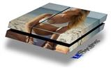 Vinyl Decal Skin Wrap compatible with Sony PlayStation 4 Original Console Kayla DeLancey White Bikini 38 (PS4 NOT INCLUDED)