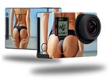 Kayla DeLancey Black Bikini 7 - Decal Style Skin fits GoPro Hero 4 Black Camera (GOPRO SOLD SEPARATELY)
