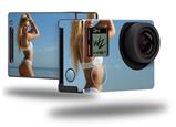 Kayla DeLancey White Bikini 29 - Decal Style Skin fits GoPro Hero 4 Black Camera (GOPRO SOLD SEPARATELY)