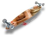 Kayla DeLancey Red Bikini 8 - Decal Style Vinyl Wrap Skin fits Longboard Skateboards up to 10"x42" (LONGBOARD NOT INCLUDED)