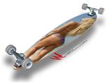 Kayla DeLancey 63 - Decal Style Vinyl Wrap Skin fits Longboard Skateboards up to 10"x42" (LONGBOARD NOT INCLUDED)