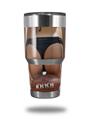 WraptorSkinz Skin Wrap compatible with RTIC 30oz ORIGINAL 2017 AND OLDER Tumblers Kayla DeLancey Black Bikini and Football 6 (TUMBLER NOT INCLUDED)