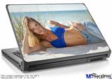 Laptop Skin (Large) - Kayla DeLancey Beach Denim 23