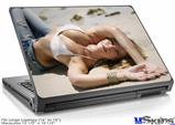 Laptop Skin (Large) - Kayla DeLancey Beach Denim 50