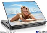 Laptop Skin (Large) - Kayla DeLancey White Bikini 57