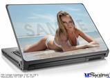 Laptop Skin (Large) - Kayla DeLancey White Bikini 58