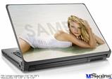 Laptop Skin (Large) - Kayla DeLancey White Dress 59