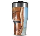WraptorSkinz Skin Wrap compatible with 2017 and newer RTIC Tumblers 30oz Kayla DeLancey Black Bikini 7 (TUMBLER NOT INCLUDED)