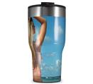 WraptorSkinz Skin Wrap compatible with 2017 and newer RTIC Tumblers 30oz Kayla DeLancey Pink Bikini 12 (TUMBLER NOT INCLUDED)
