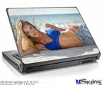 Laptop Skin (Small) - Kayla DeLancey Beach Denim 23