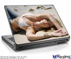 Laptop Skin (Small) - Kayla DeLancey Beach Denim 50