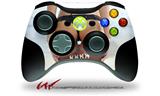 XBOX 360 Wireless Controller Decal Style Skin - Kayla DeLancey Black Bikini and Football 6 (CONTROLLER NOT INCLUDED)