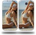 Kayla DeLancey White Bikini 37  - Decal Style Skin (fits Samsung Galaxy S IV S4)