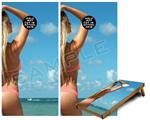 Cornhole Game Board Vinyl Skin Wrap Kit - Kayla DeLancey Pink Bikini 12 fits 24x48 game boards (GAMEBOARDS NOT INCLUDED)