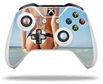 WraptorSkinz Decal Skin Wrap Set works with 2016 and newer XBOX One S / X Controller Kayla DeLancey Black Bikini 7 (CONTROLLER NOT INCLUDED)