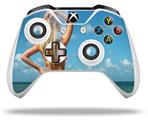 WraptorSkinz Decal Skin Wrap Set works with 2016 and newer XBOX One S / X Controller Kayla DeLancey Pink Bikini 12 (CONTROLLER NOT INCLUDED)