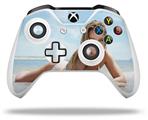 WraptorSkinz Decal Skin Wrap Set works with 2016 and newer XBOX One S / X Controller Kayla DeLancey White Bikini 58 (CONTROLLER NOT INCLUDED)