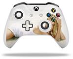 WraptorSkinz Decal Skin Wrap Set works with 2016 and newer XBOX One S / X Controller Kayla DeLancey White Dress 59 (CONTROLLER NOT INCLUDED)