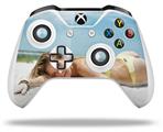 WraptorSkinz Decal Skin Wrap Set works with 2016 and newer XBOX One S / X Controller Kayla DeLancey Yellow Bikini 47 (CONTROLLER NOT INCLUDED)