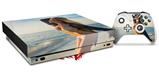 Skin Wrap for XBOX One X Console and Controller Kayla DeLancey Sunset Beach 53