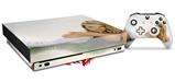 Skin Wrap for XBOX One X Console and Controller Kayla DeLancey White Dress 59