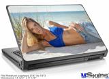 Laptop Skin (Medium) - Kayla DeLancey Beach Denim 23