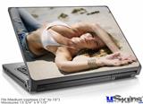 Laptop Skin (Medium) - Kayla DeLancey Beach Denim 50