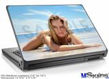 Laptop Skin (Medium) - Kayla DeLancey White Bikini 57