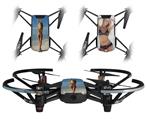 Skin Decal Wrap 2 Pack for DJI Ryze Tello Drone Kayla DeLancey 28 DRONE NOT INCLUDED