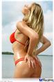 Poster 24"x36" - Kayla DeLancey Red Bikini 8