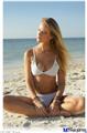 Poster 24"x36" - Kayla DeLancey White Bikini 38