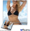 Decal Skin compatible with Sony PS3 Slim Kayla DeLancey Black Bikini 1