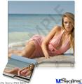 Decal Skin compatible with Sony PS3 Slim Kayla DeLancey Pink Dress 19