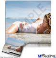 Decal Skin compatible with Sony PS3 Slim Kayla DeLancey White Dress 60