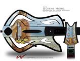 Kayla DeLancey Yellow Bikini 39 Decal Style Skin - fits Warriors Of Rock Guitar Hero Guitar (GUITAR NOT INCLUDED)