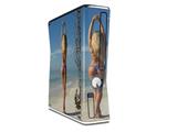 Kayla DeLancey 28 Decal Style Skin for XBOX 360 Slim Vertical