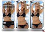 Kayla DeLancey Black Bikini 1 Decal Style Vinyl Skin - fits Apple iPod Touch 5G (IPOD NOT INCLUDED)