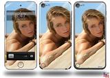 Kayla DeLancey Yellow Bikini 46 Decal Style Vinyl Skin - fits Apple iPod Touch 5G (IPOD NOT INCLUDED)